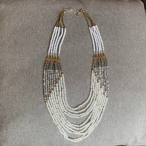 Nakamol Crystal Beaded Statement Necklace